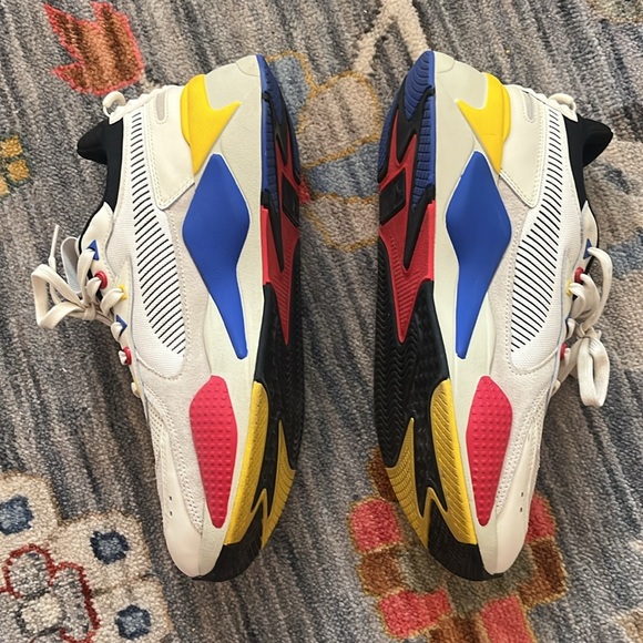 Puma Colorblock Sneakers Size 12 - Picture 3 of 6